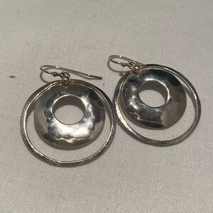 Sterling Silver Statement Earrings